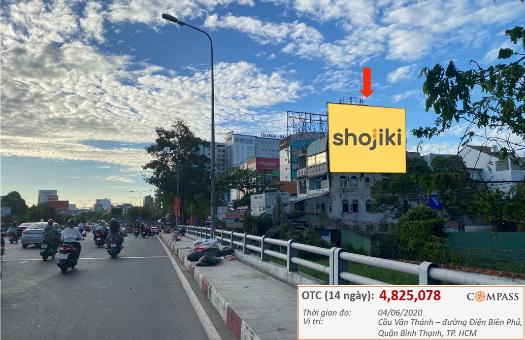 Bảng quảng cáo ngoài trời Cầu Văn Thánh, Điện Biên Phủ, quận Bình Thạnh, Hồ Chí Minh