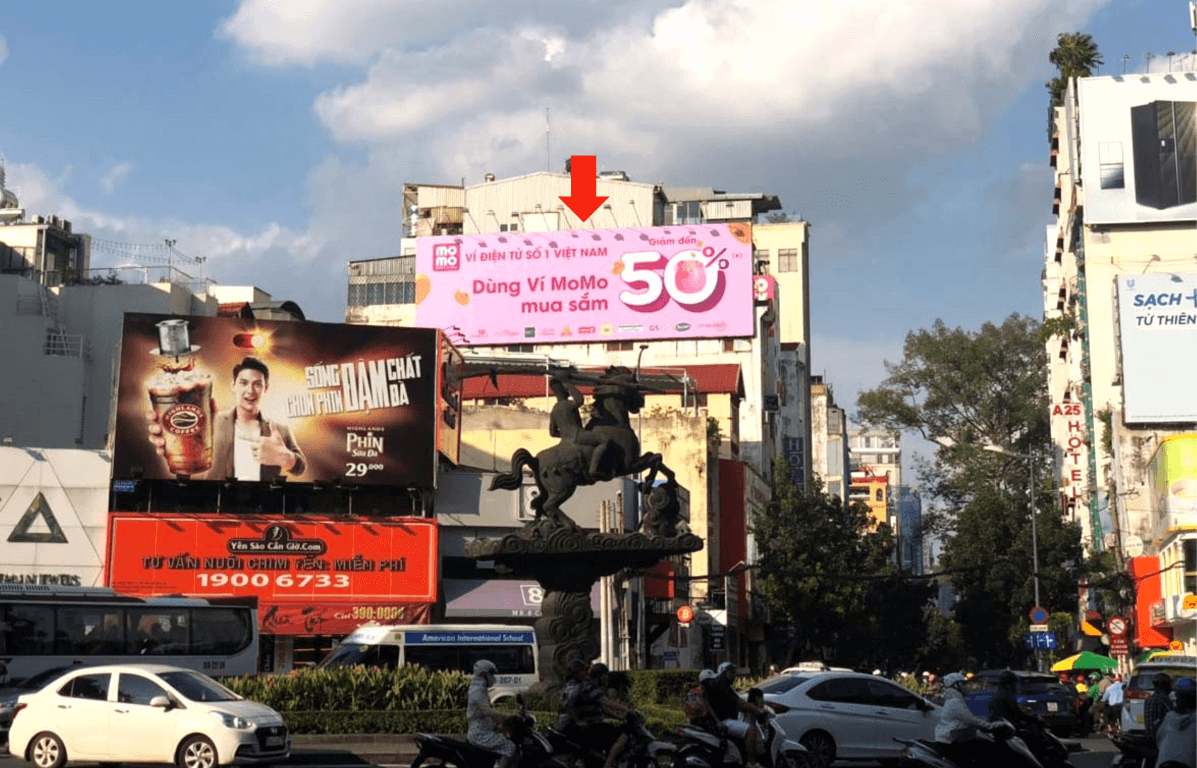 Bảng quảng cáo 274 Lý Tự Trọng, quận 1, Hồ Chí Minh