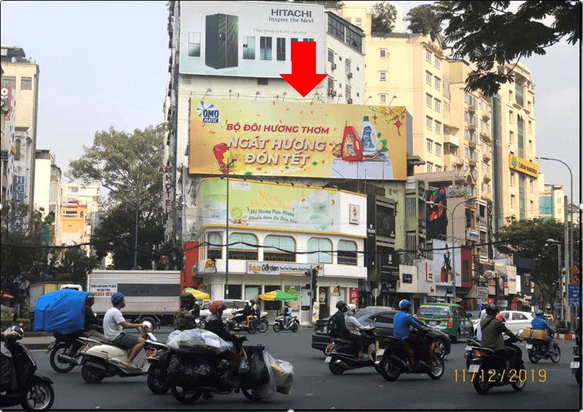 Bảng quảng cáo 319 Lý Tự Trọng, quận 1 , Hồ Chí Minh