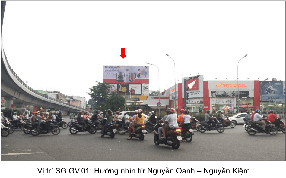 Bảng quảng cáo ngoài trời 01 Quang Trung, phường 3, quận Gò Vấp, Hồ Chí Minh