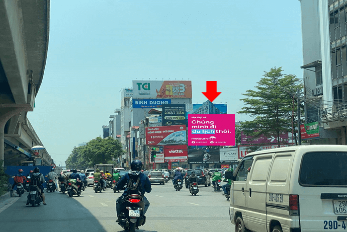 Bảng quảng cáo ngoài trời 113 Khuất Duy Tiến-Lê Văn Lương kéo dài Tố Hữu, quận Thanh Xuân, Hà Nội