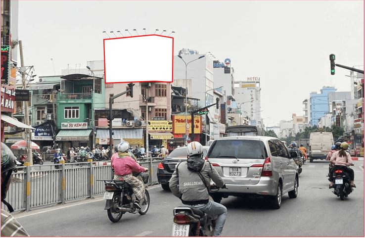 Bảng quảng cáo ngoài trời 174 Luỹ Bán Bích, quận Tân Phú, Hồ Chí Minh