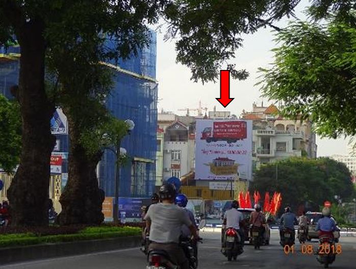 Bảng quảng cáo ngoài trời 23 Lạc Long Quân, quận Tây Hồ, Hà Nội