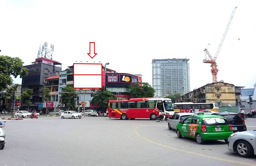 Bảng quảng cáo ngoài trời 267 Kim Mã- Núi Trúc, quận Ba Đình, Hà Nội: