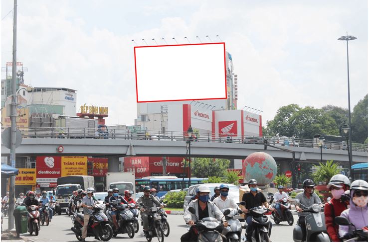 Bảng quảng cáo ngoài trời 2B Cộng Hòa, quận Tân Bình, Hồ Chí Minh