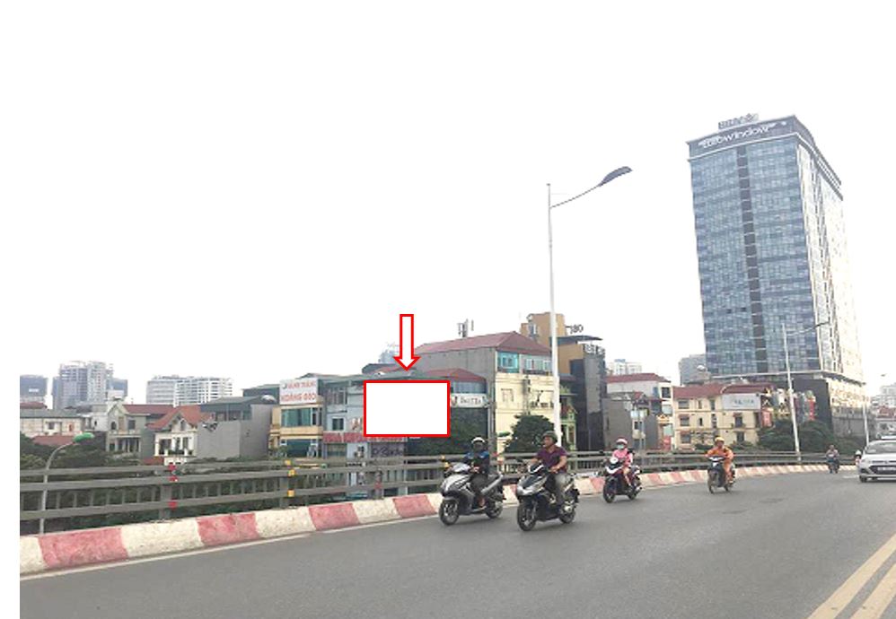Outdoor billboard at 3 Tran Duy Hung, Trung Hoa overpass, Cau Giay district, Hanoi: