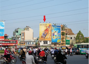 Bảng quảng cáo ngoài trời 498 Nguyễn Văn Luông, quận 6, Hồ Chí Minh
