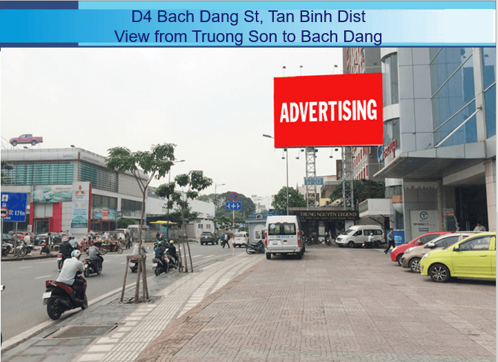 Bảng quảng cáo ngoài trời (D4) 60A Trường Sơn, quận Tân Bình, Hồ Chí Minh