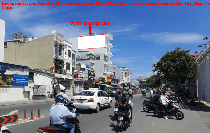 Bảng quảng cáo ngoài trời 645 Phan Văn Trị, phường 7, quận Gò Vấp, Hồ Chí Minh