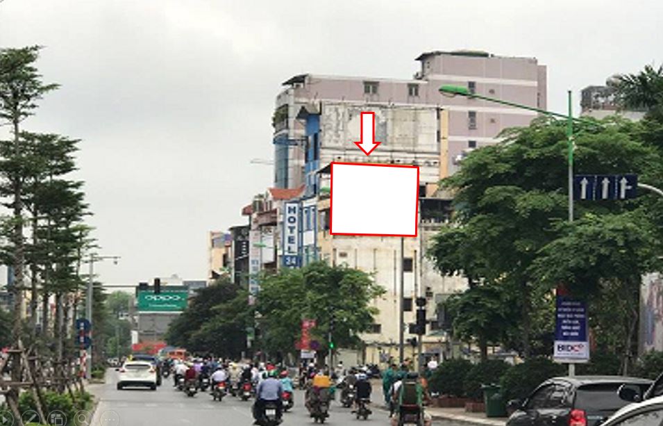Bảng quảng cáo ngoài trời 65 Kim Mã, quận Ba Đình, Hà Nội