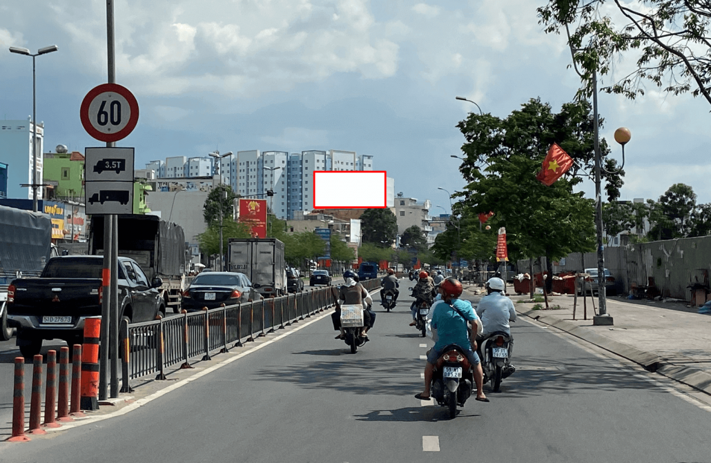 Bảng quảng cáo ngoài trời 677 Kinh Dương Vương, quận Bình Tân, Hồ Chí Minh