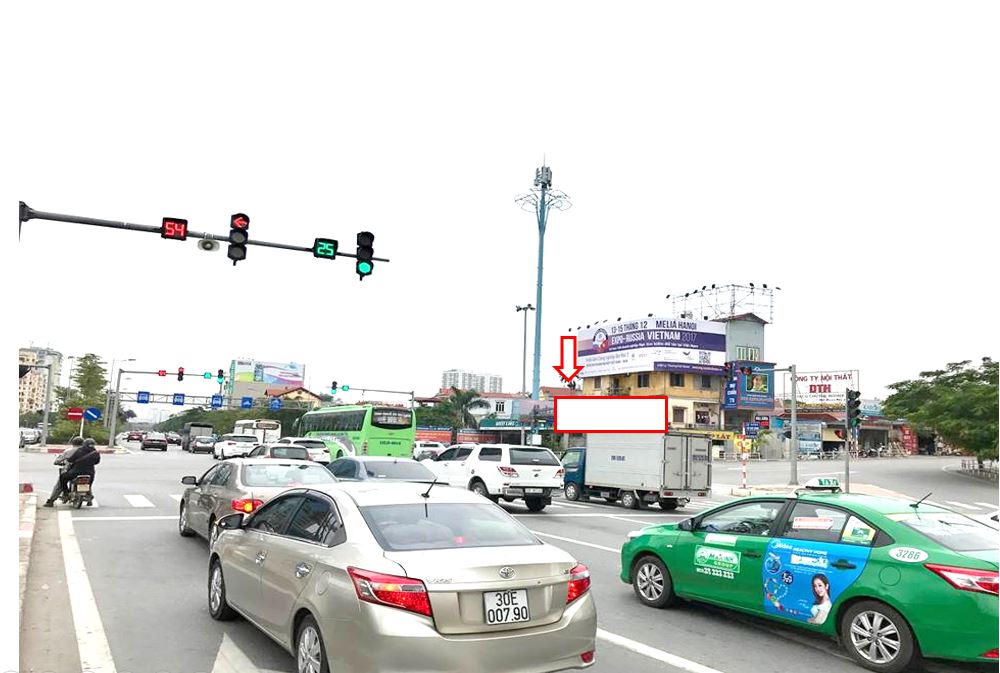 Bảng quảng cáo ngoài trời 71 Nguyễn Hoàng Tôn, quận Tây Hồ, Hà Nội