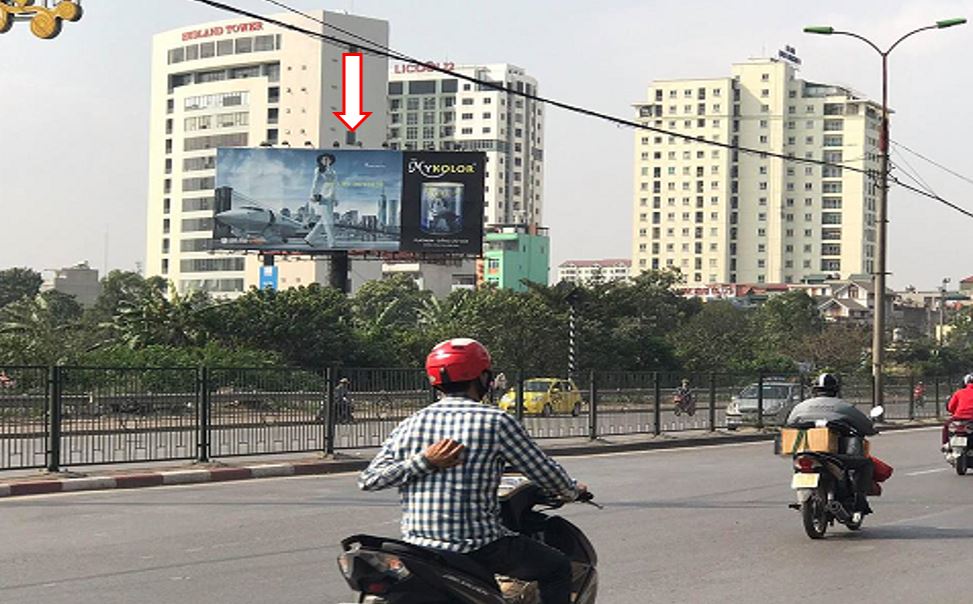 Bảng quảng cáo ngoài trời HM02, Linh Đàm, Giải Phóng, quận Hoàng Mai, Hà Nội