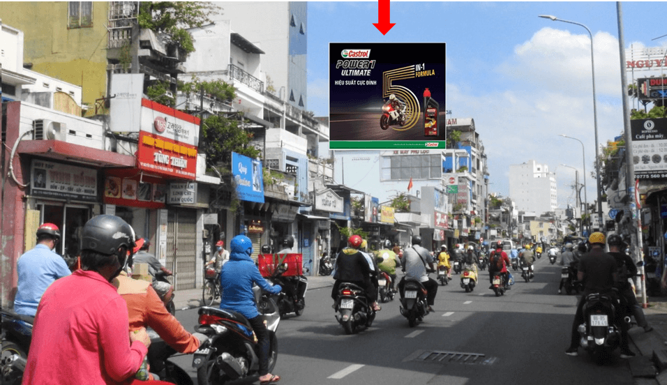 Bảng quảng cáo ngoài trời ngã tư Nguyễn Kiệm - Hoàng Văn Thụ, Phường 9, quận Phú Nhuận, Hồ Chí Minh