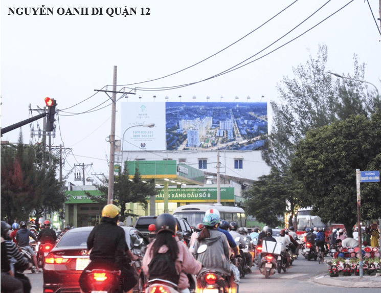 Bảng quảng cáo ngoài trời Nguyễn Oanh - Nguyễn Văn Lượng - Lê Hoàng Phái, quận Gò Vấp, Hồ Chí Minh