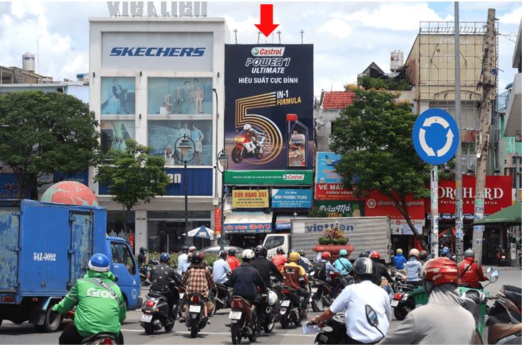 Bảng quảng cáo ngoài trời 341-343 Hoàng Văn Thụ, quận Tân Bình, Hồ Chí Minh