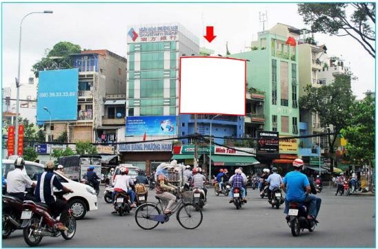 Bảng quảng cáo ngoài trời 372 Lý Thái Tổ, Quận 10, HCM