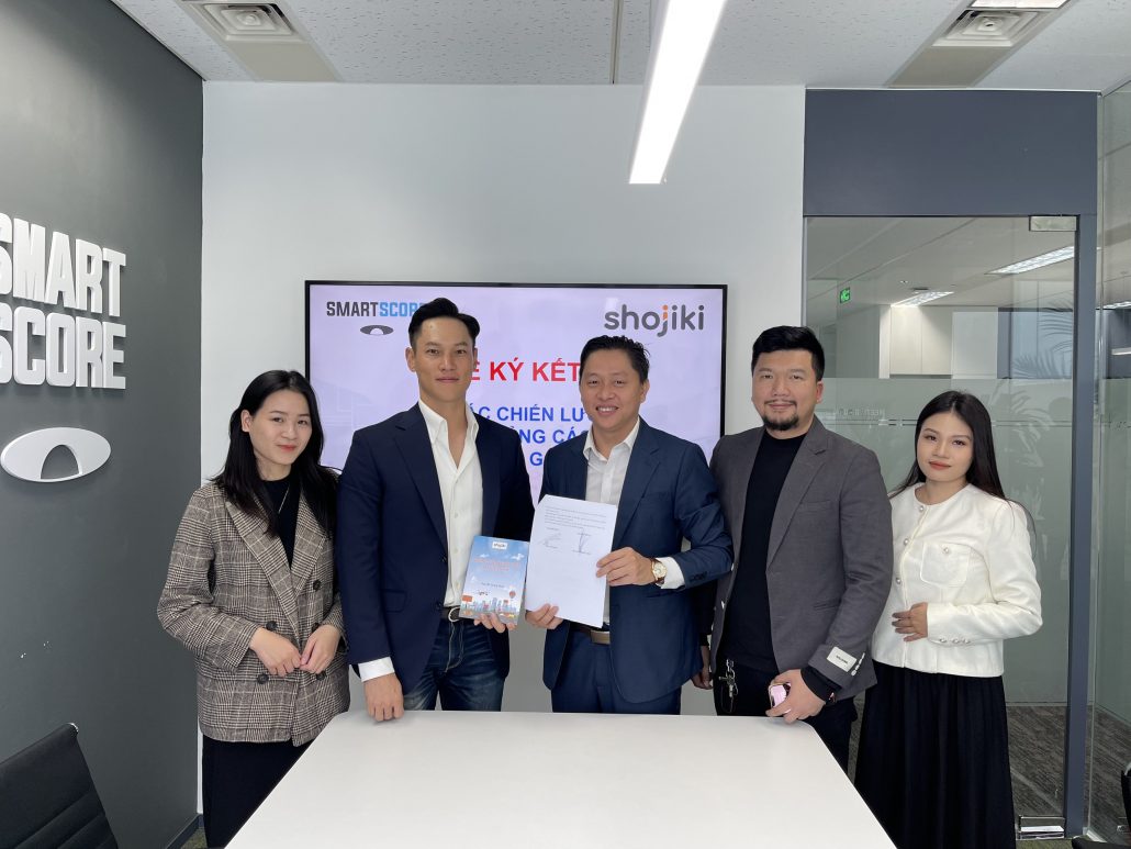 Shojiki ký hợp tác với smartscore