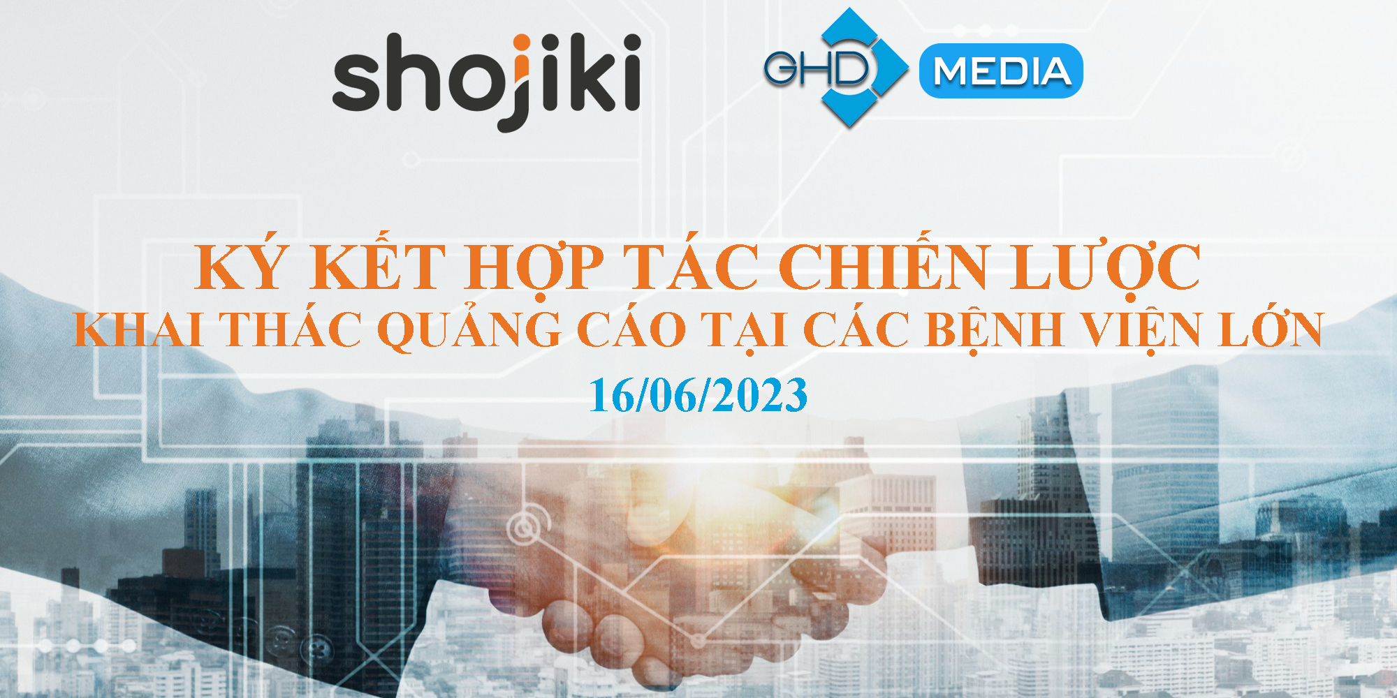Shojiky ký kết hợp tác với GHD Media