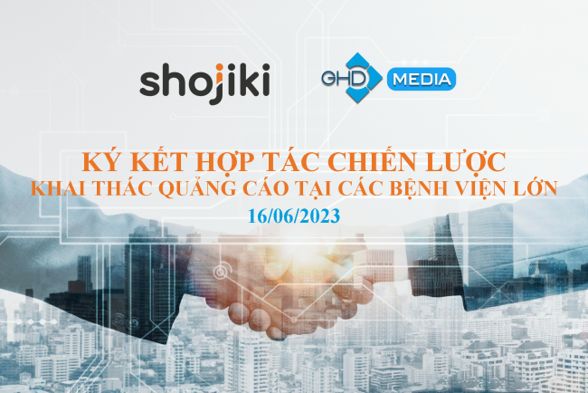 Shojiky ký kết hợp tác với GHD Media