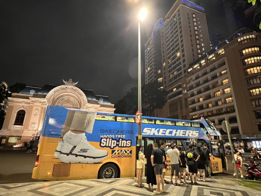 Quảng cáo Roadshow xe bus 2 tầng - Shojiki.vn