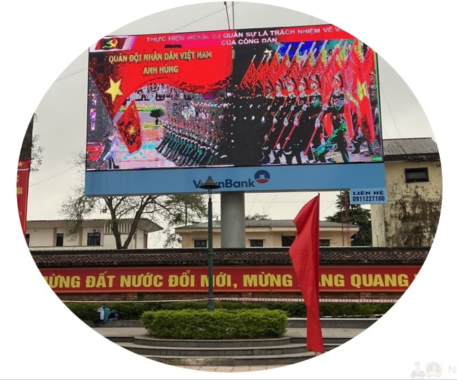 Màn hình led Quảng trường chiến thắng