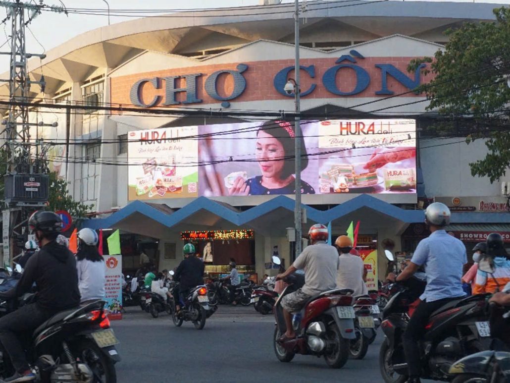 màn hình LED Chợ Cồn, Đà Nẵng SJK