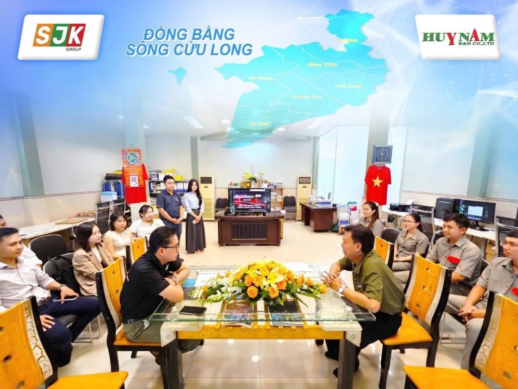 Công ty Huy Nam và Công Ty SJK Group gặp mặt, ký kết