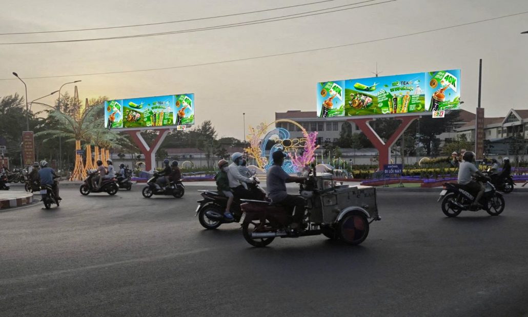 Màn hình LED công viên Bến Tre