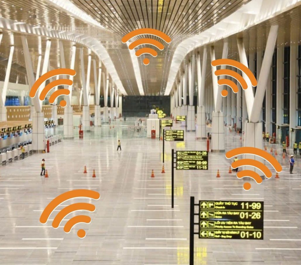 wifi marketing nhà ga T3