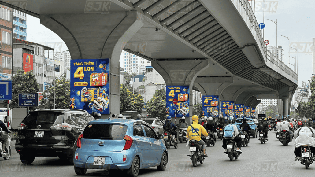 Hiệu quả truyền thông của LED tuyến đường Vành đai 2 Hà Nội