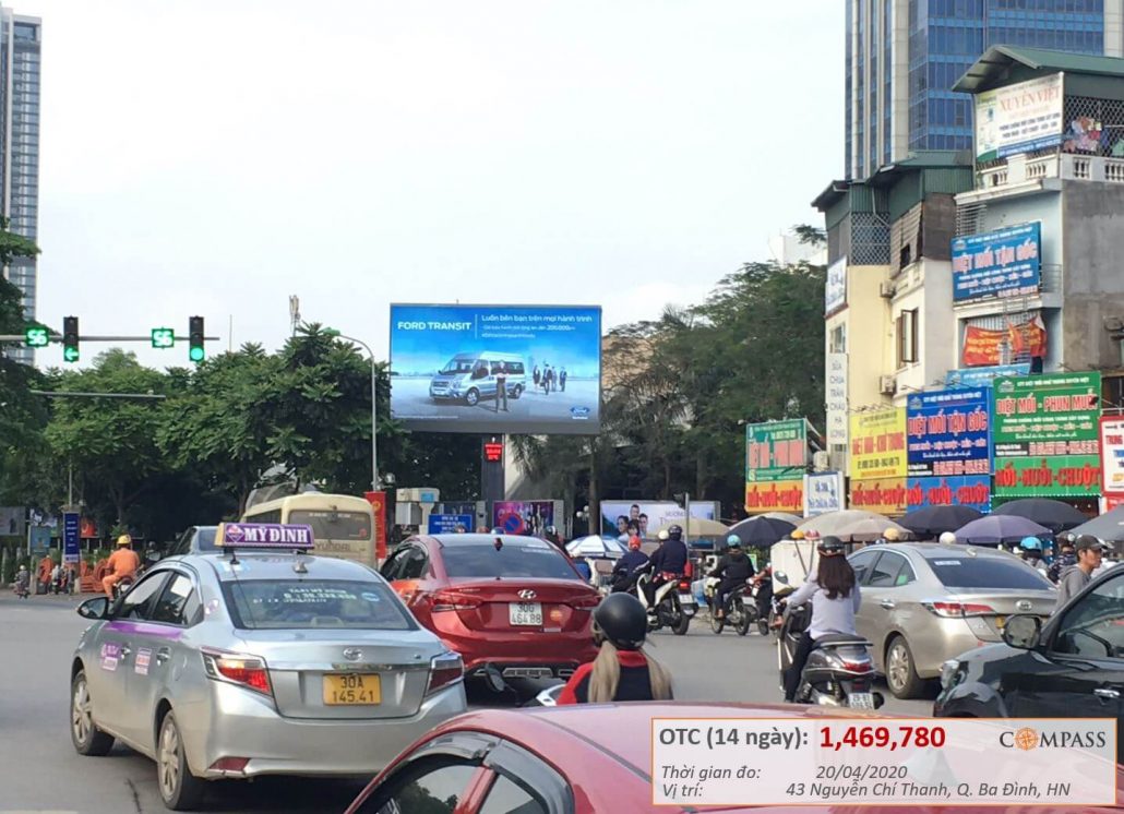 LED 43 Nguyễn Chí Thanh là lựa chọn hàng đầu của các thương hiệu.