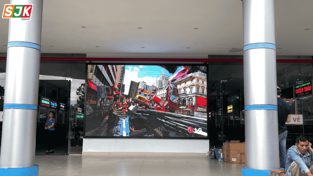 Màn hình quảng cáo tại bến xe Đà Nẵng