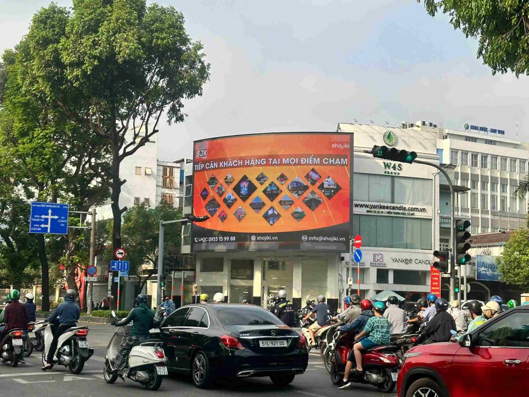 quảng cáo màn hình LED Võ Thị Sáu - Nam Kỳ Khởi Nghĩa - SJK