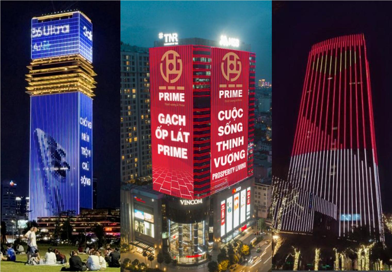 quảng cáo LED Building