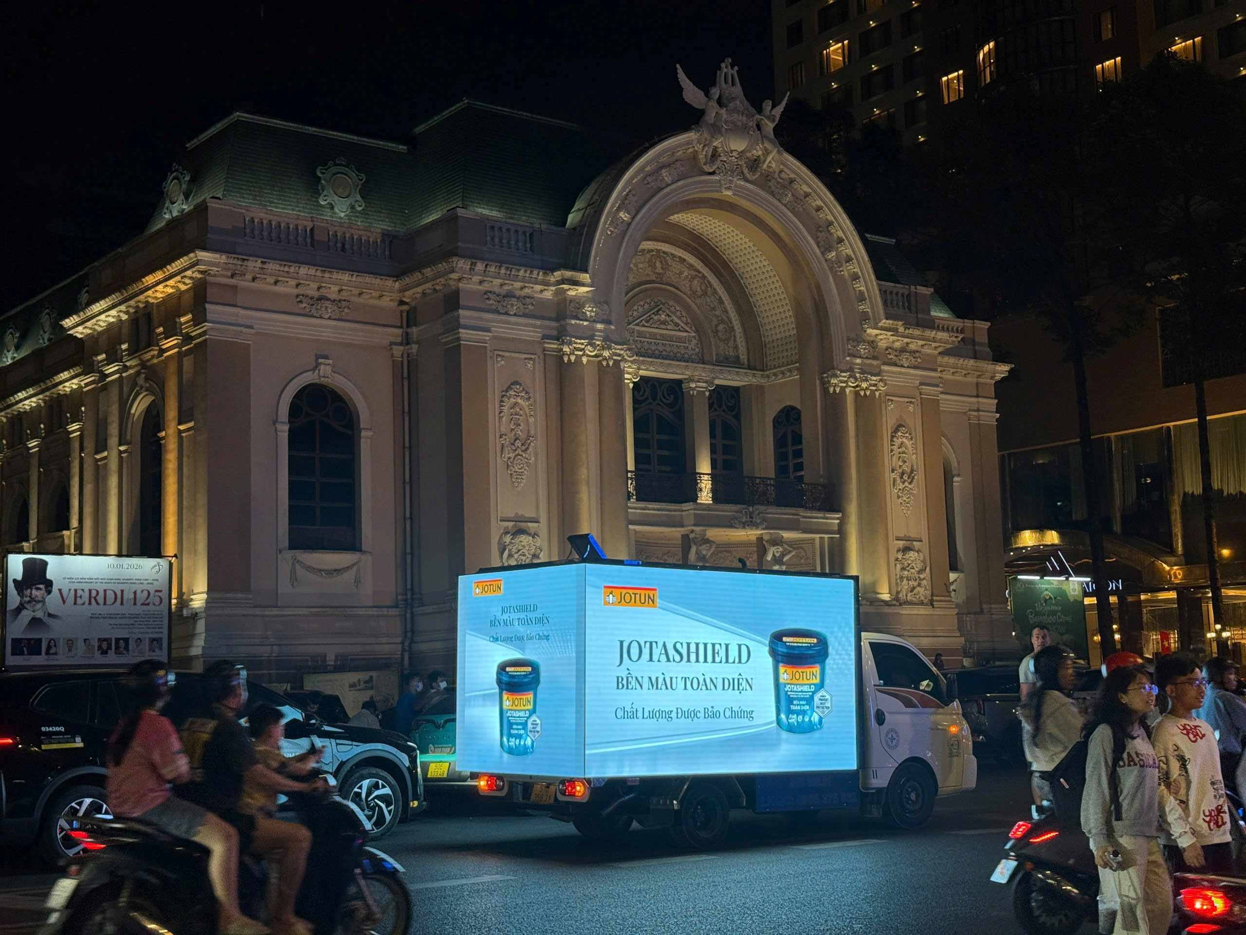 quảng cáo xe tải LED